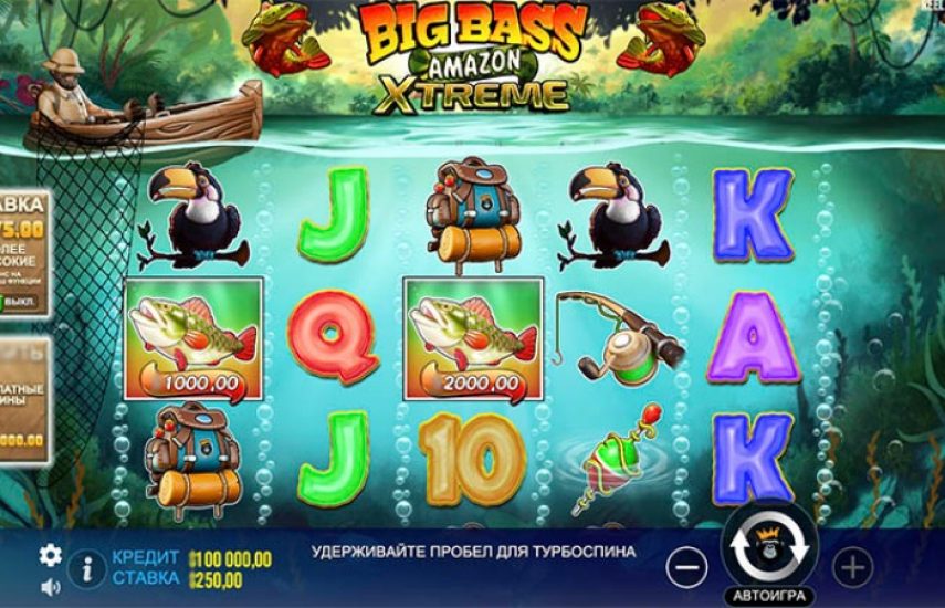 Big Bass Amazon Xtreme Slotu