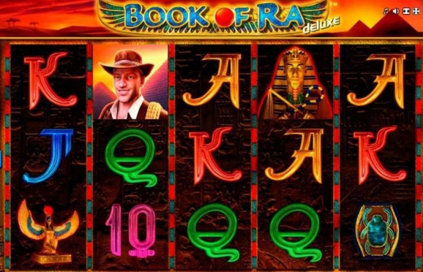 Book of Ra Deluxe Slotu