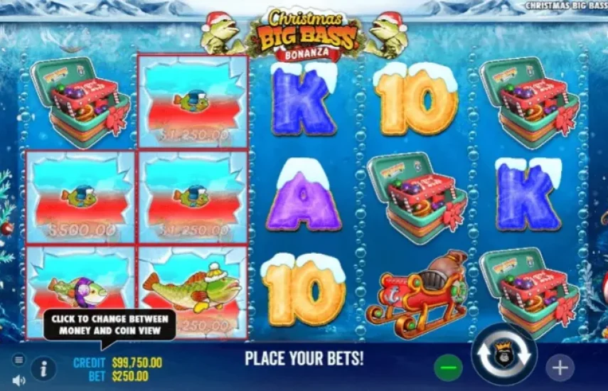 Christmas Big Bass Bonanza Slotu