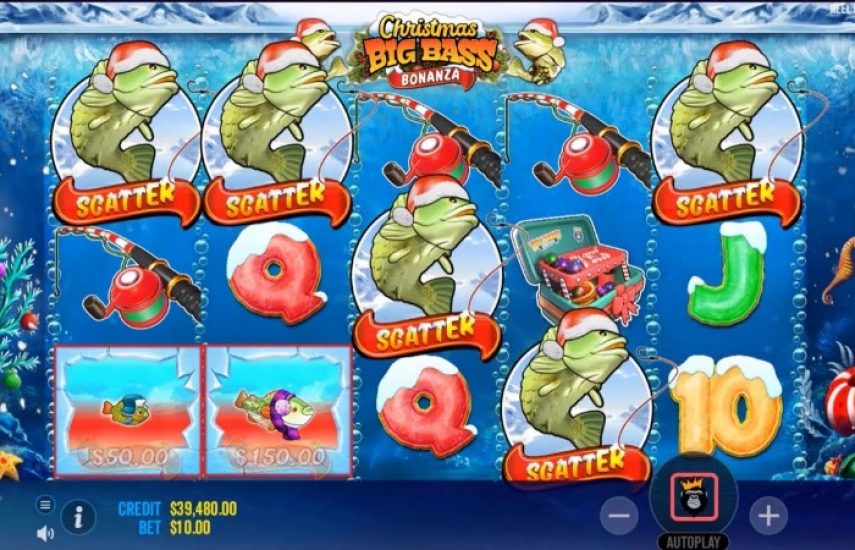 Christmas Big Bass Bonanza Slotu