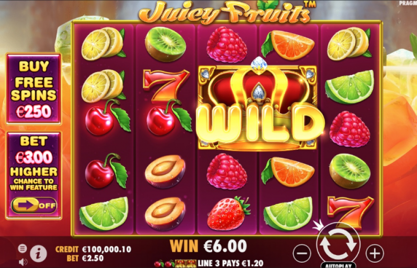 Juicy Fruits Slotu