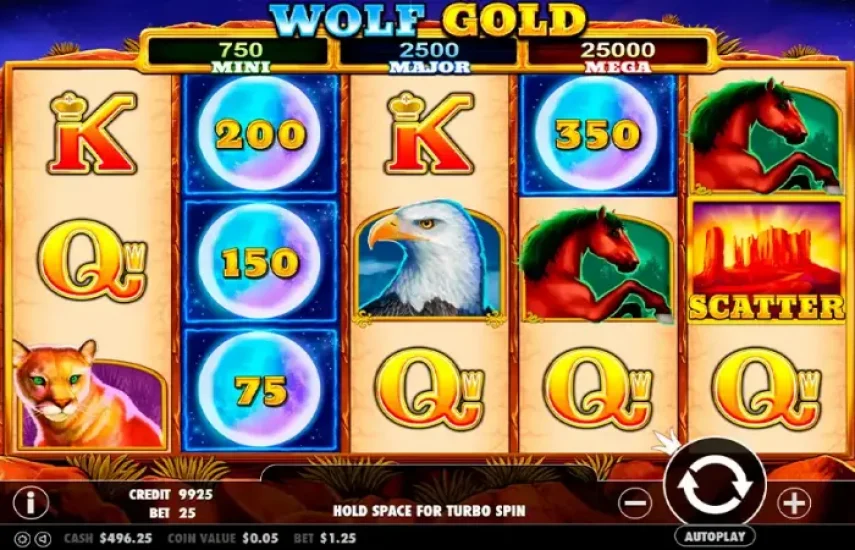 Wolf Gold Slotu