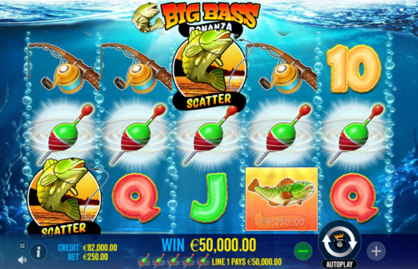 Bigger Bass Bonanza Slotu
